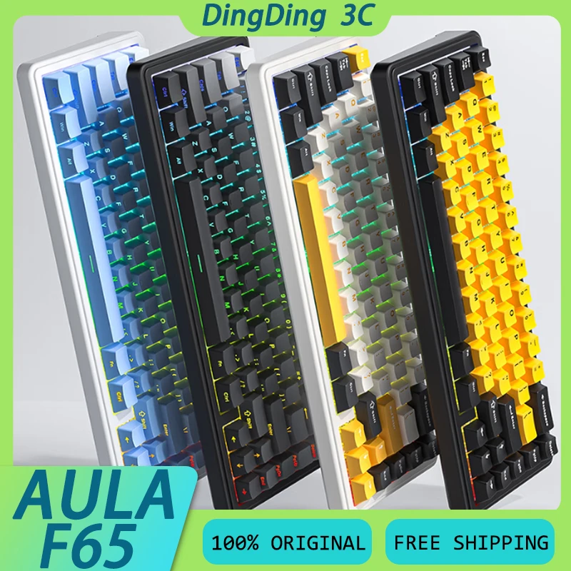 aula-f65-wireless-mechanical-keyboard-3mode-hot-swap-rgb-gasket-ergonomics-low-latency-low-noise-custom-e-sports-gaming-keyboard