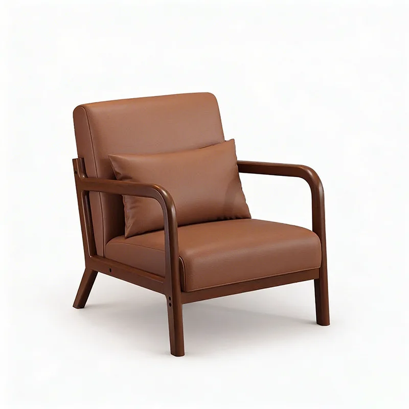 

PYJ living room balcony leisure bedroom room medieval single sofa chair