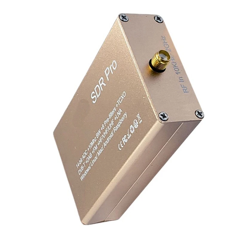 N11R- For  MSI SDR Pro Radio SDR Receiver 14Bit Software Defined Radios 10Khz-2Ghz Wideband SMA Connector 50Ohm 185Ma