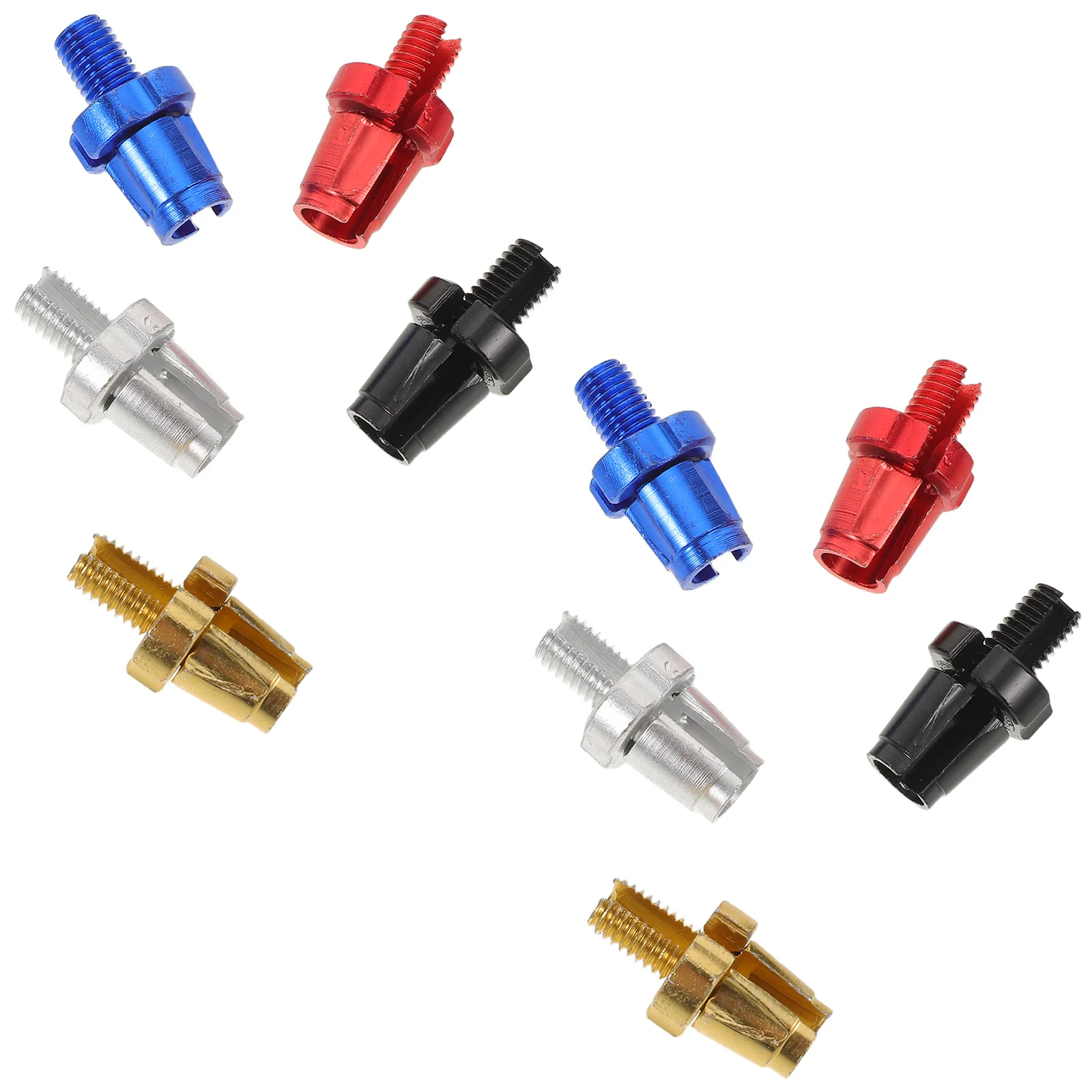 

10pcs Bicycle Brake Screw: M7 Aluminum Brake Adjuster Bolt For Disc Handle Systems Enhanced Stability Reliable Control