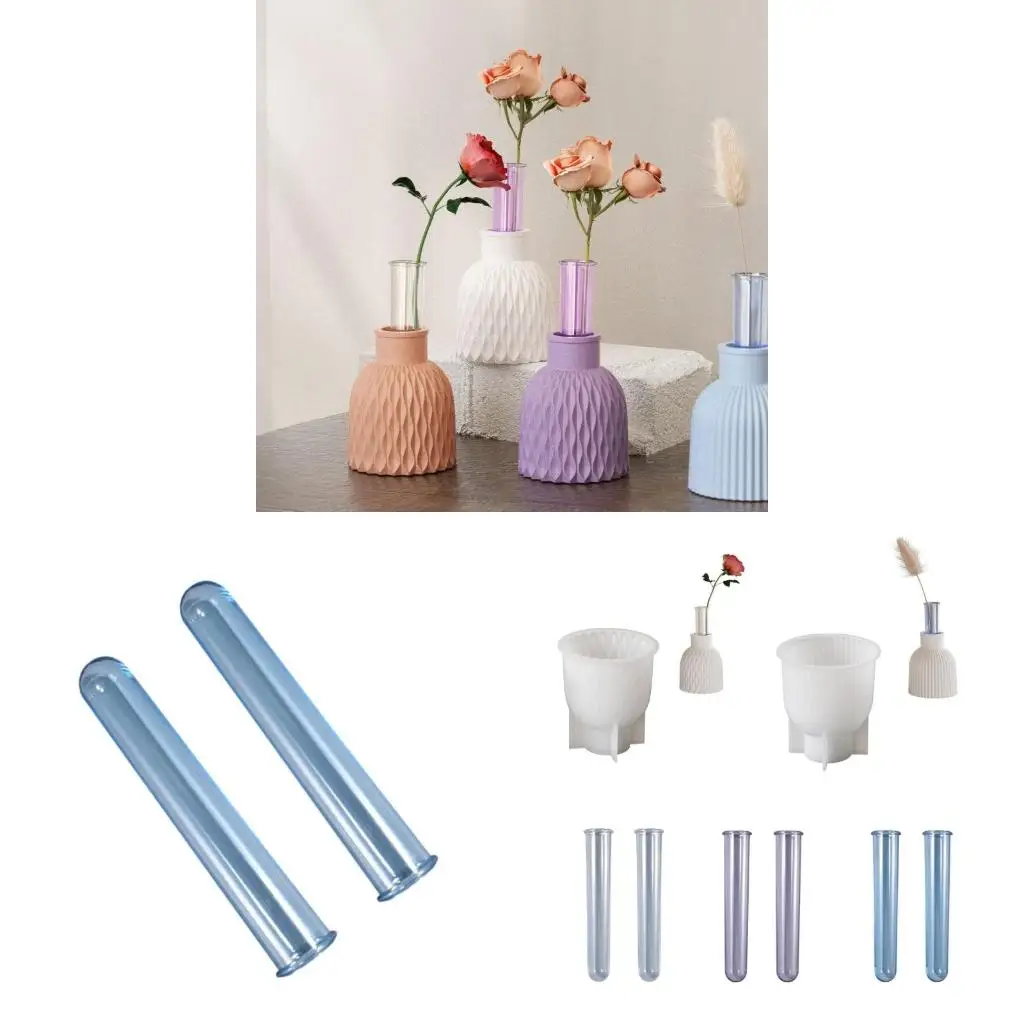 

Hydroponic Plant with Silicone Mold Hydroponics Test Tube Suitable for Flower