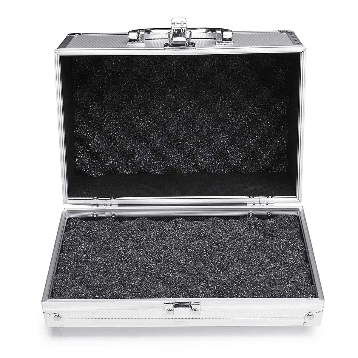 Portable Aluminum Tool Box Large Safety Equipment Toolbox Instrument Box Storage Case Suitcase Impact Resistant Case With Sponge