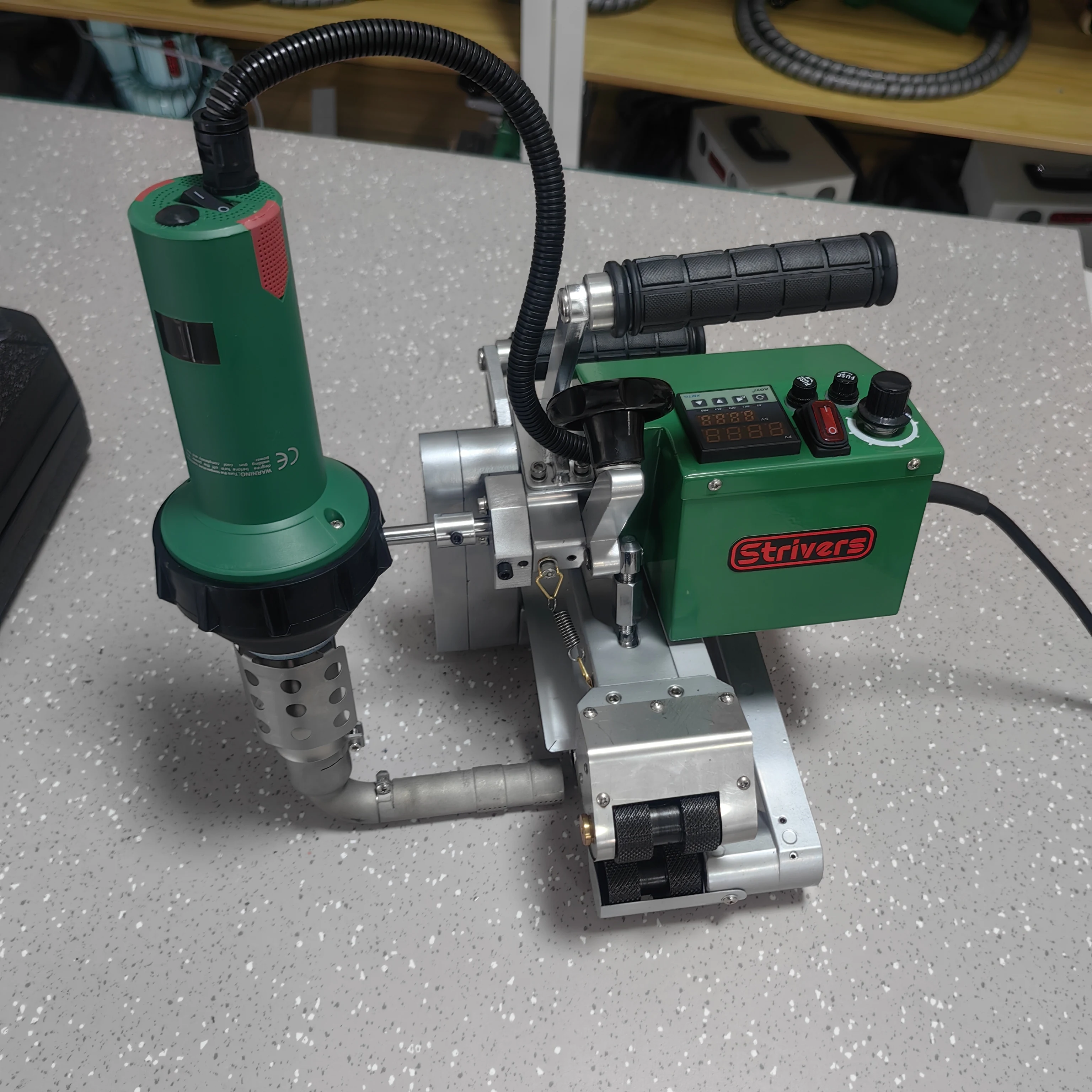 Wedge-F3 1800W Automatic Hot Wedge Welding Machine For Pond Liners Hdpe Welding Geomembrane