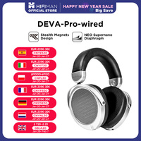 HIFIMAN Deva-Pro Over-Ear Open-Back Planar Magnetic Headphone with Stealth Magnets-Wired Version