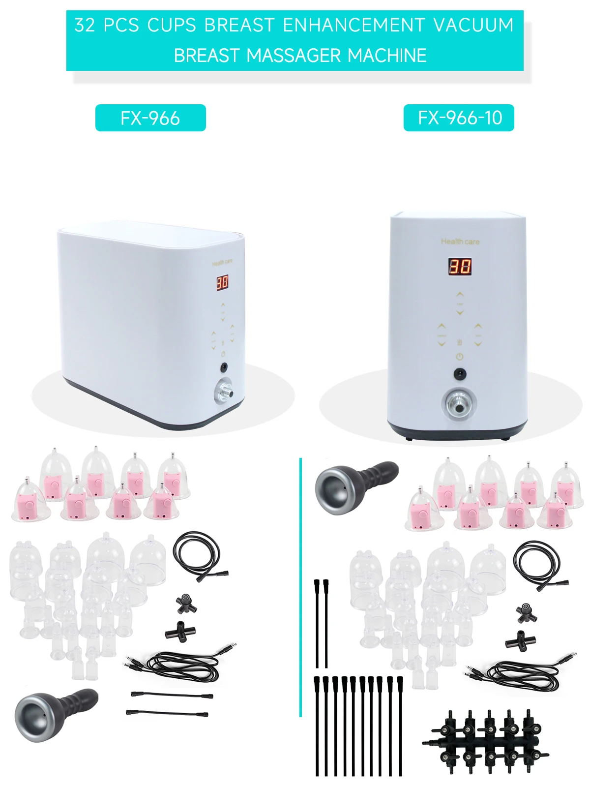 MEISIKANG Enlargement Breast Massager Vacuum Pump Enlarge Multifunction Vacuum Butt Lift Machine