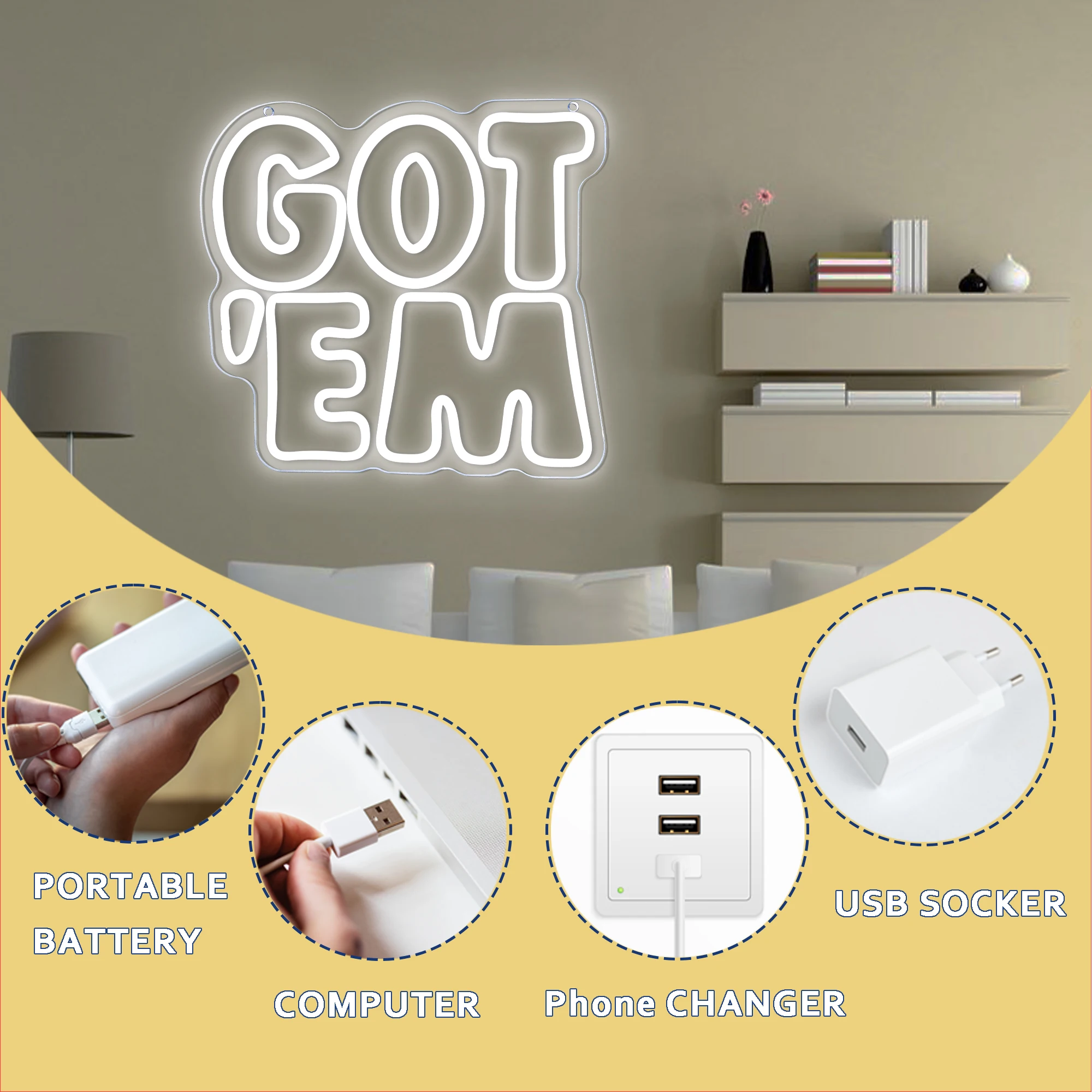 Got'em รองเท้าผ้าใบปากการูปหัวใจ LED หรี่แสงได้ปากการูปหัวใจ, รองเท้าผ้าใบไฟนีออนเครื่องตกแต่งฝาผนังในห้องสัญญาณไฟสว่างขึ้นสัญญาณสำหรับเครื่องตกแต่งฝาผนังรองเท้า S