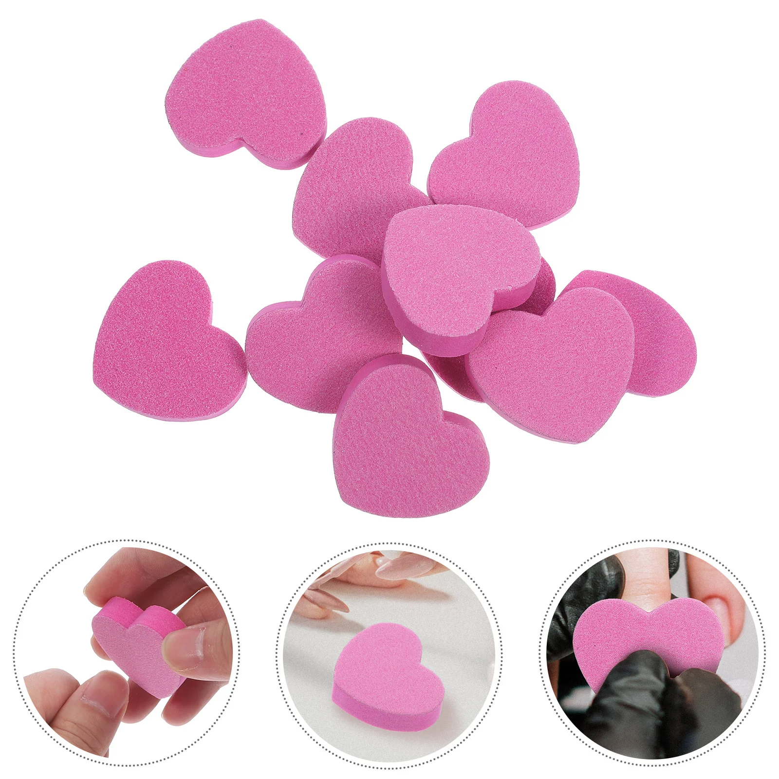 

50 Pcs Nail Tools for Buffing Block File Sanding Manicure Compact Files Sponge Grinding