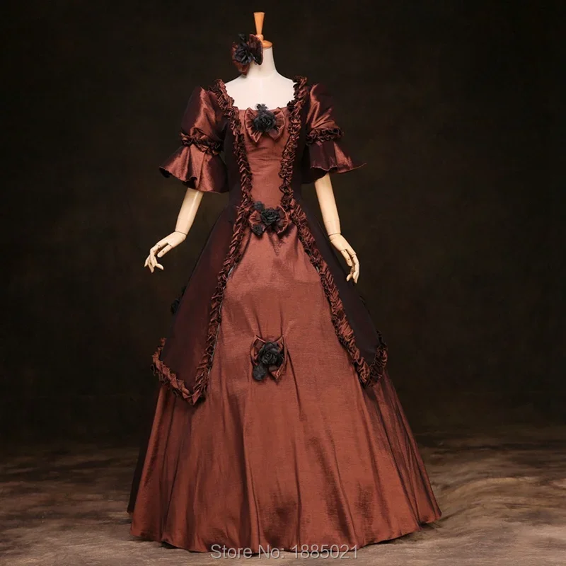 

18th Century Rococo Party New Evening Formal Gowns With Sweet-Heart Prom Marie Antoinette Costume