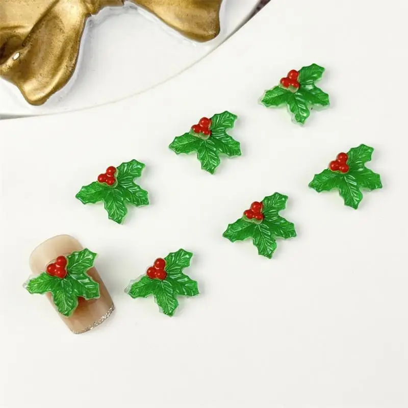 Cute Nail Art Accessories Bright Colors Resin Cute Cartoon Bell Nail Art Nail Art Accessories Cute Design Christmas Tree