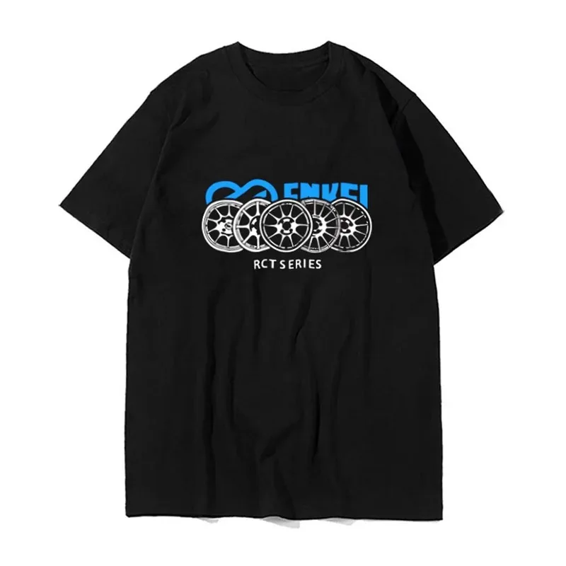 

Модное лето 202, раллийное колесо RCT4 EVO STI GR, модифицированное дышащее повседневное высококачественное футболка с круглым вырезом и принтом