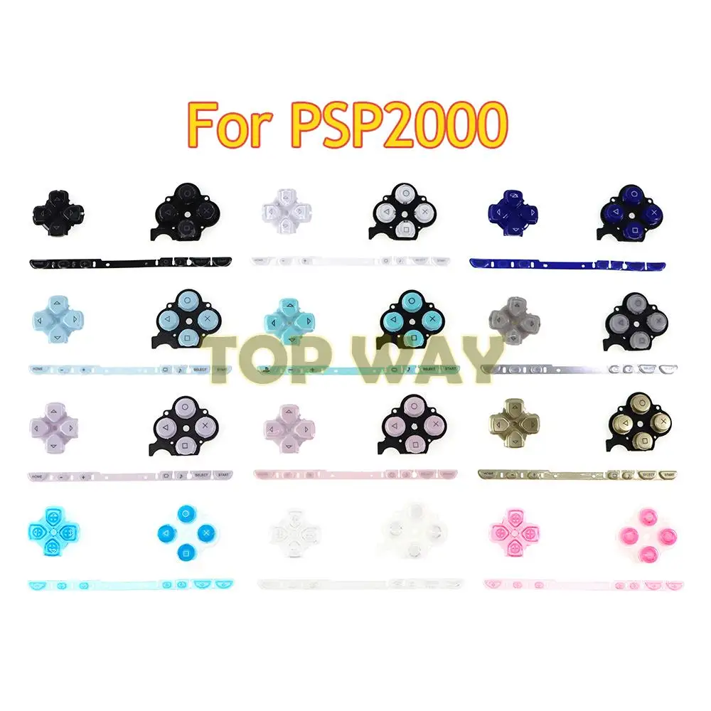 10 Sets Farben Optional Hochwertige Links Rechts Tasten Set Ersatz für PSP 2000 für PSP 2000 Spielkonsole