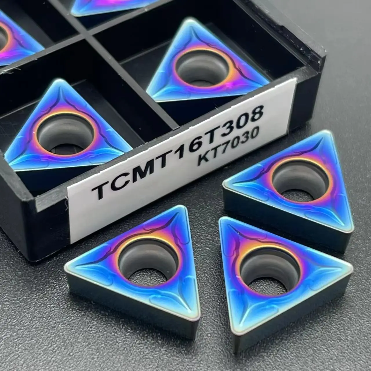 

High Quality Nano blue TCMT110204 TCMT110208 TCMT16T304 TCMT16T308 Carbide Inserts Outer Metal Turning Tools CNC Lathe Tools
