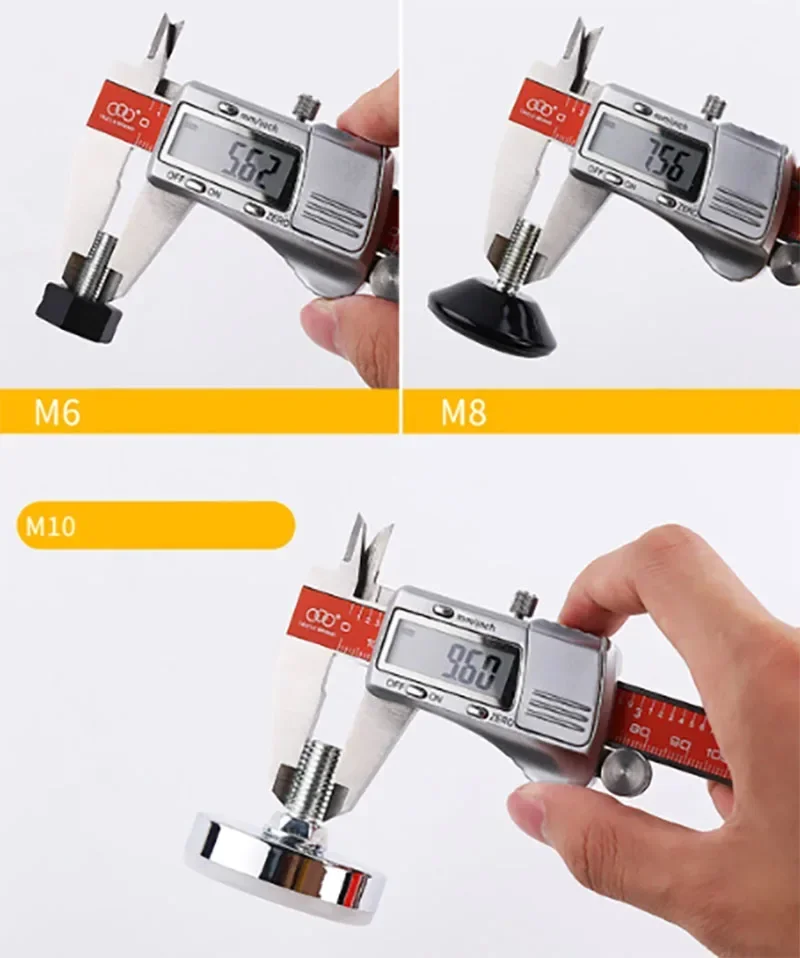 M6 M8 M10 Adjustable Leveling Chair Leg Feet Furniture Mat Screw-in Base Sofa Bed Cabinet Table Floor Protector Anti-slip Pad