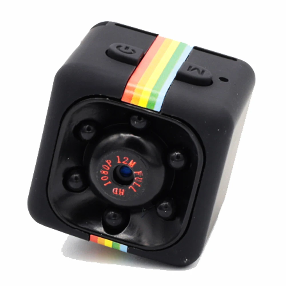 كاميرا صغيرة أصلية للغاية SQ11 كاملة الوضوح 1080P للرؤية الليلية CMOS الاستشعار مسجل كاميرا فيديو مايكرو الشبح كاميرا صغيرة