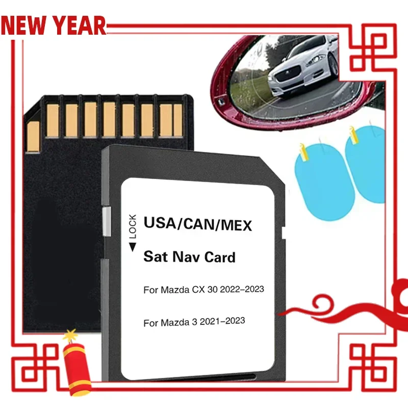 

for Mazda 3 CX-30 Vehicle SD GPS Card 2023 North America Navigations Update Newest Version Software Maps