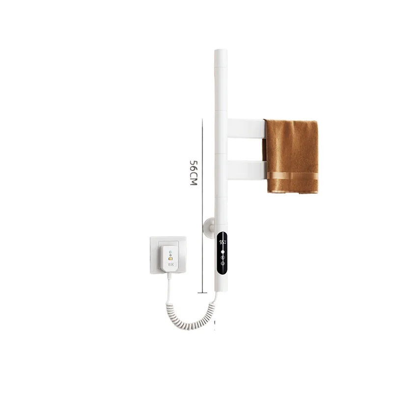 

Rotating electric towel rack, household bathroom, bathroom, intelligent constant temperature electric heating