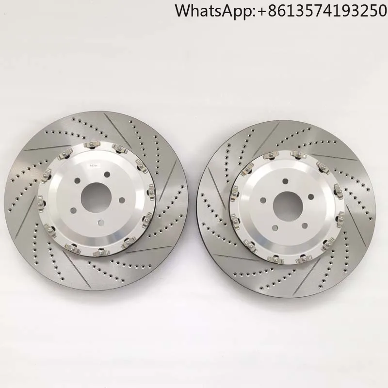 

For New 2-Piece Floating Brake Disc 390mm Auto Brake System for Audi Compatible Brake Rotor