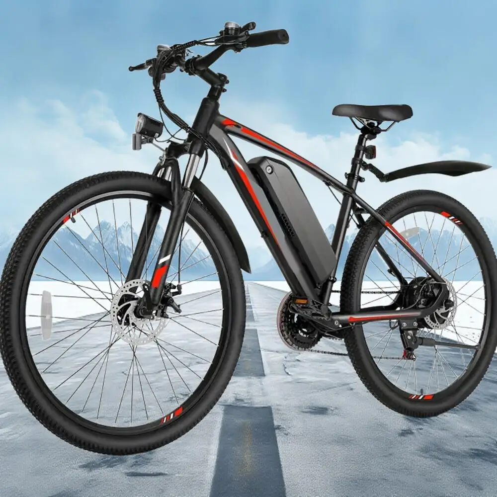 

Electric Motorcycle Mountain Bike 374Wh/468Wh Removable Battery 500W Brushless Motor 26" 24" Tires Comfortable Riding Experience
