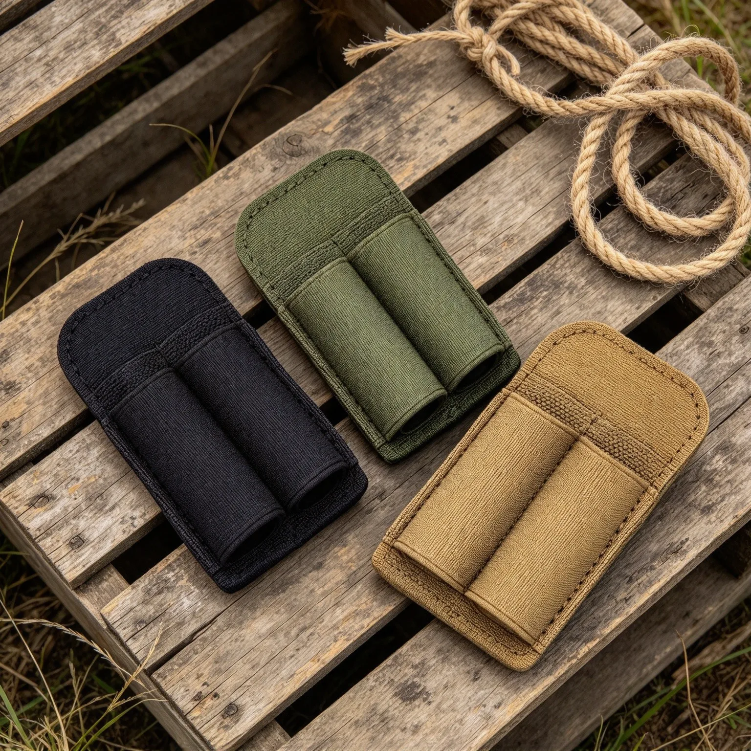 Edc Carry Kit - แผ่นยึดห่วงยางยืด EDC แบบยุทธวิธี ขนาด 8x5 ซม.