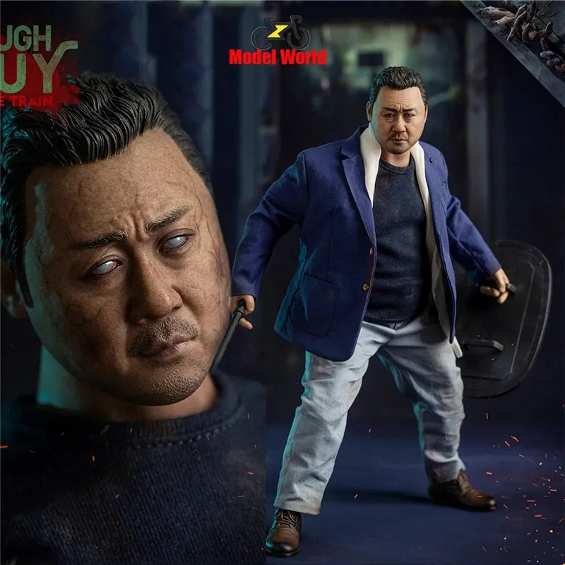 One Toys OT012 1:6 Scale Tough Guy In The Busan Train Tong-Seok Ma Model For 12Inch Action Figure Doll Full Set Collection Toy