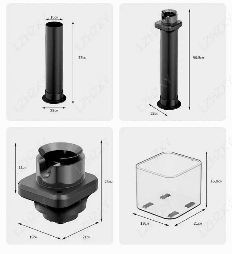 Limpiador automático para portafiltro de café, limpiador portafiltro eléctrico de 58MM para diferentes portafiltros, herramientas de café Barista NS300