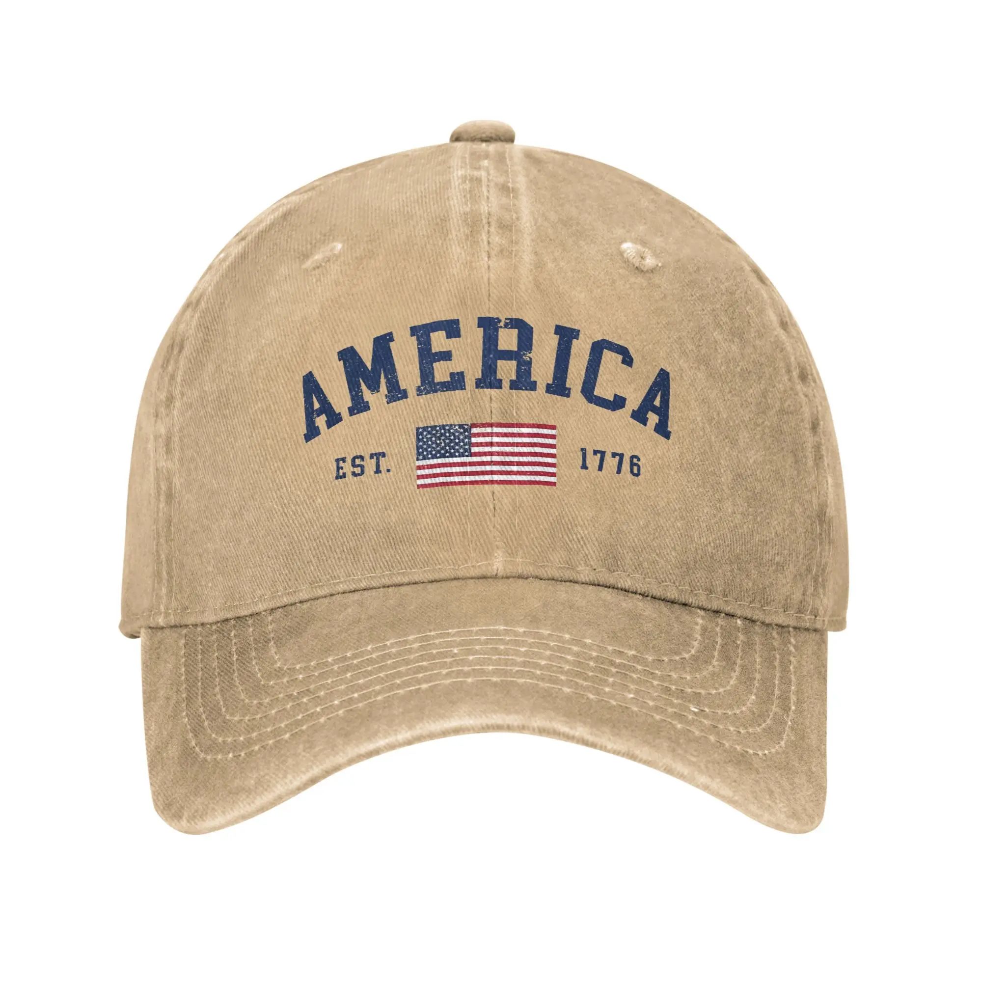 American Flag USA United States Of America US 4th of July Casual Baseball Cap For Unisex Men Summer Hats Sun Baseball Caps