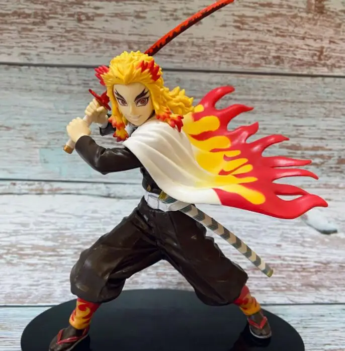 Amine Demon Slayer Rengoku Kyoujurou Vibration Stars Action Figure Toys