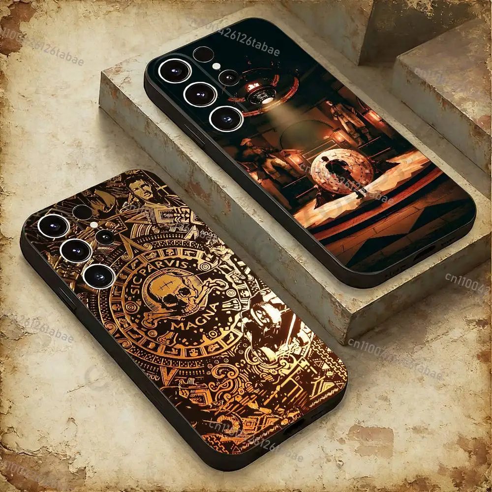 Funda de teléfono Sic Parvis Magna Uncharted para Samsung GalaxyA53,51,72,73,31,30,42, carcasa protectora Ultra