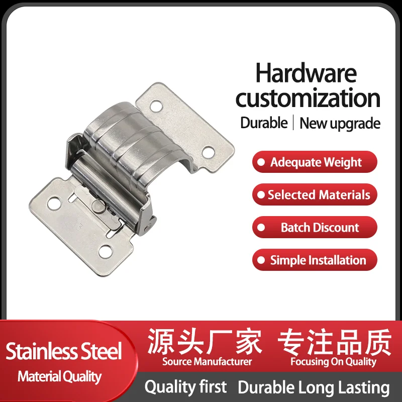 

304 Stainless Steel Industrial Equipment Can Be Parked At Any Position With Hidden Hinges On The Inner Packaging Cabinet Door