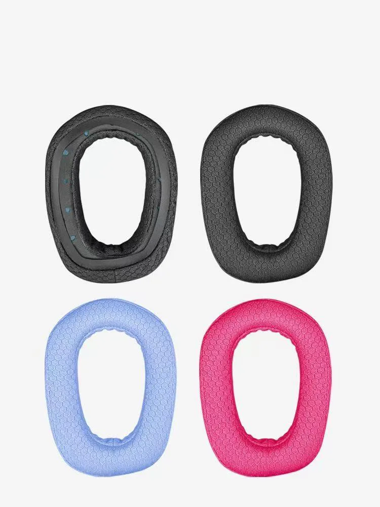 Чехол для амбушюр, сменные амбушюры из сетчатой ткани, дышащие амбушюры, чехол для беспроводной игровой гарнитуры Logitech G435, Чехол для амбушюр, сменные амбушюры из сетчатой ткани, дышащие амбушюры, чехол для беспроводной игровой гарнитуры Logitech G435,