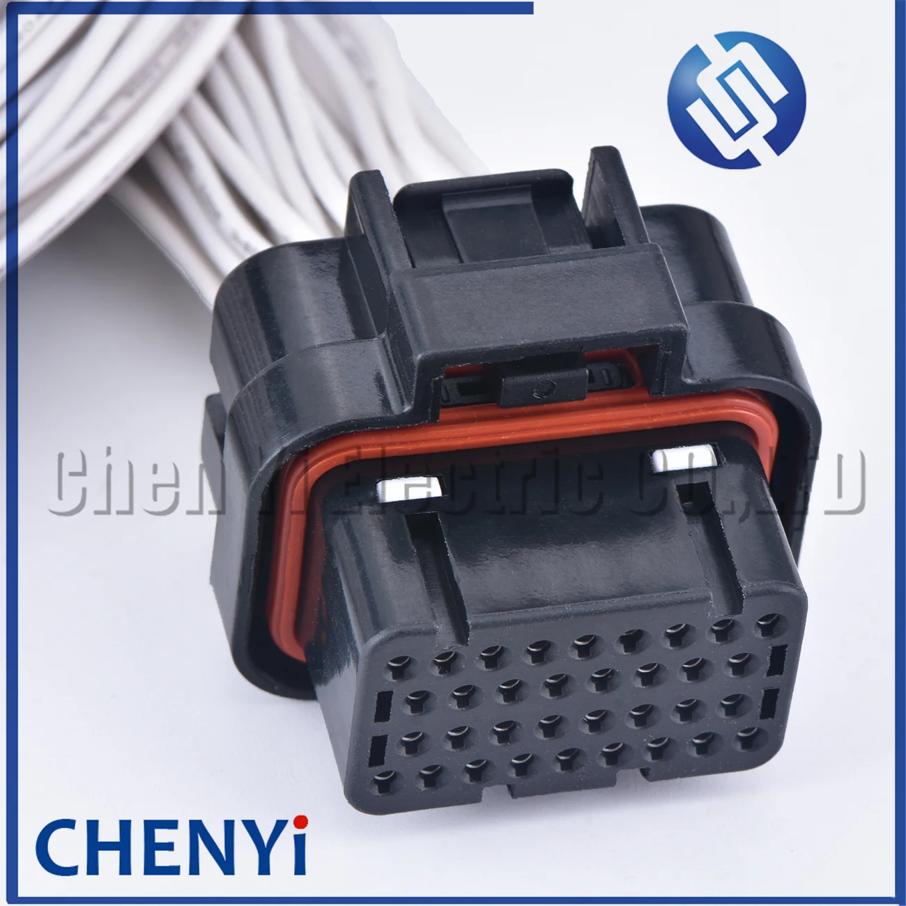 34 Pin/way ECU Auto Computer Connector PCB plug Socket Oil Gas connector plug With 2 meter Cable Wire 4-1437290-1 6437288-2