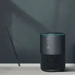 Pembersih Pembersih Udara Ruang Rokok Desktop Kebisingan Rendah