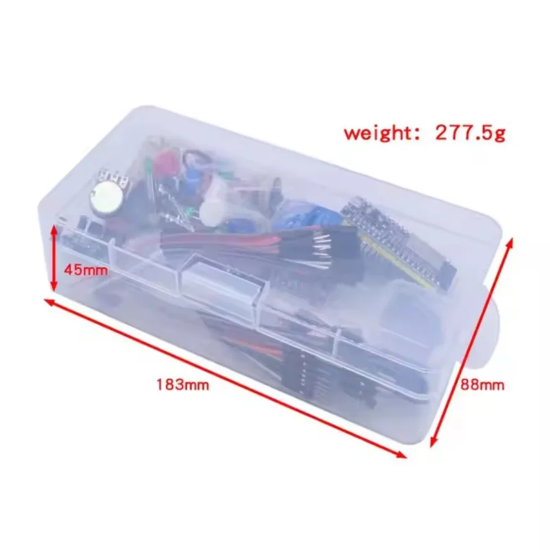 

Basic Starter Kit for ESP32 ESP-32S WIFI Development Board Project Learning Kit with Tutorials ESP32 kit with box