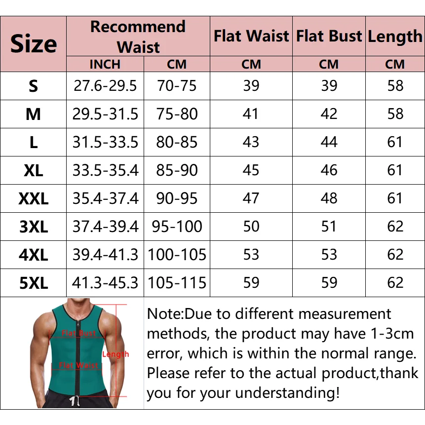 Men Slimming Vest Sauna Sweat Body Shaper Workout Weight Loss Tank Tops Abdomen Control Waist Trainer Fat Burning Shapewear