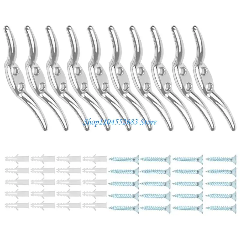 Y6GD Window Treats Installation Set Hook & Clip Window Blind Accessoriess Window Treats Installs for Blinds & Curtains
