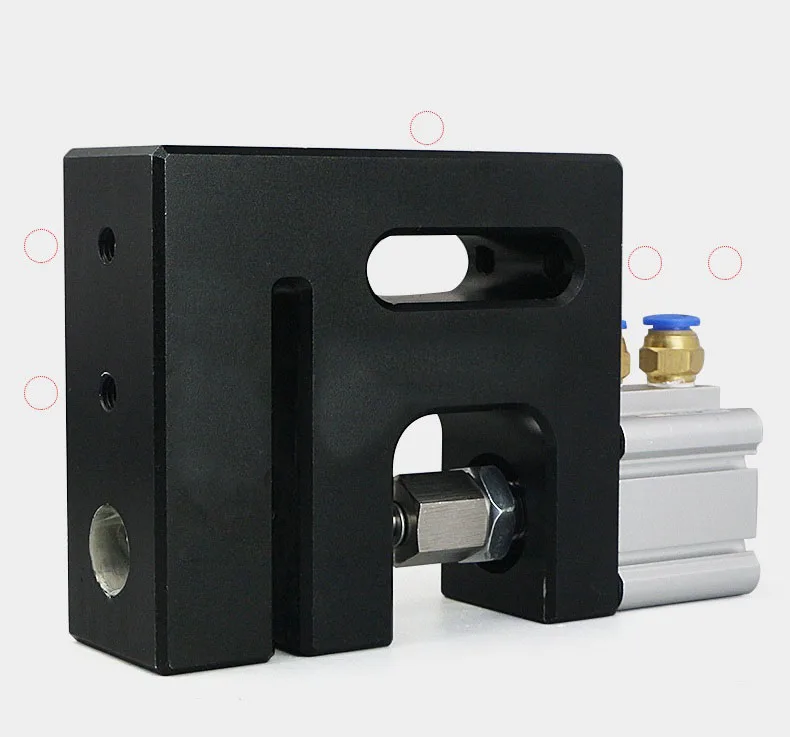 Round Hole pneumatic air Puncher for Plastic bags Packaging machine,11 hole sizes air punching tools