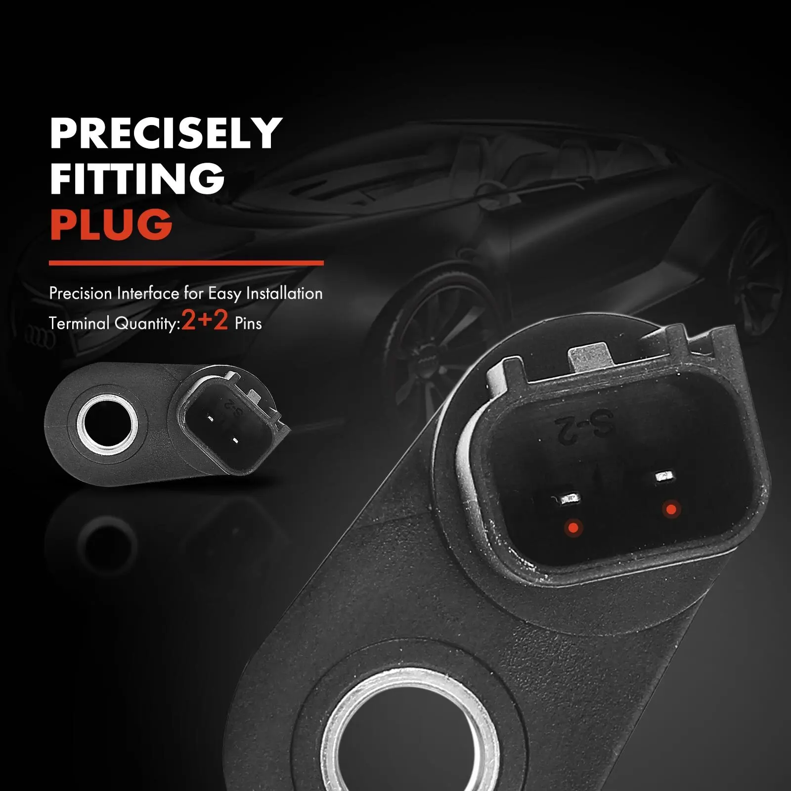 2x カムシャフトポジションセンサー フォード F-150 F-250 F-350 E-150 E-250 E-350 リンカーン 1W7Z-6B288-AA、1W7E6B288AA、F1AE6B288AA用