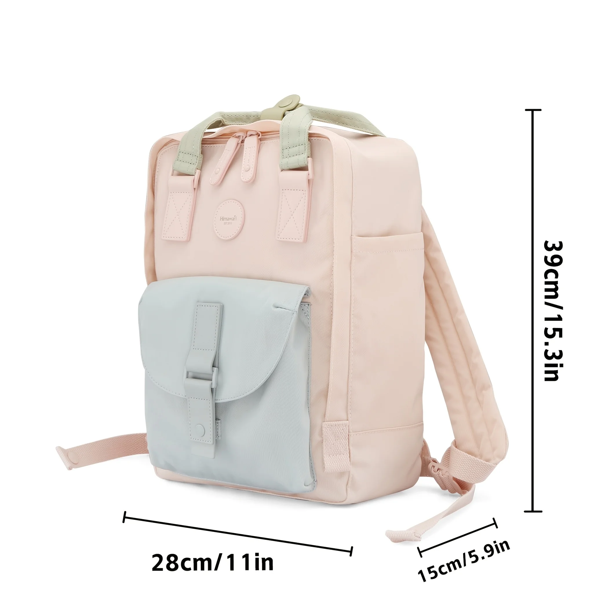 ยุโรปและอเมริกาสไตล์ใหม่ Patchwork Multifunctional ความจุขนาดใหญ่ Multi-Pocket กระเป๋าสะพายไหล่