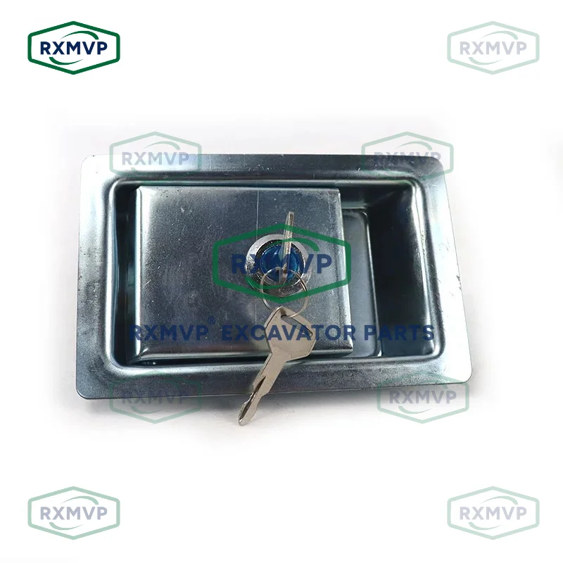 For Kobelco SK Excavator hydraulic door lock excavator sk200 cabin door lock assy SK75 130 200 210 250 260 350-8