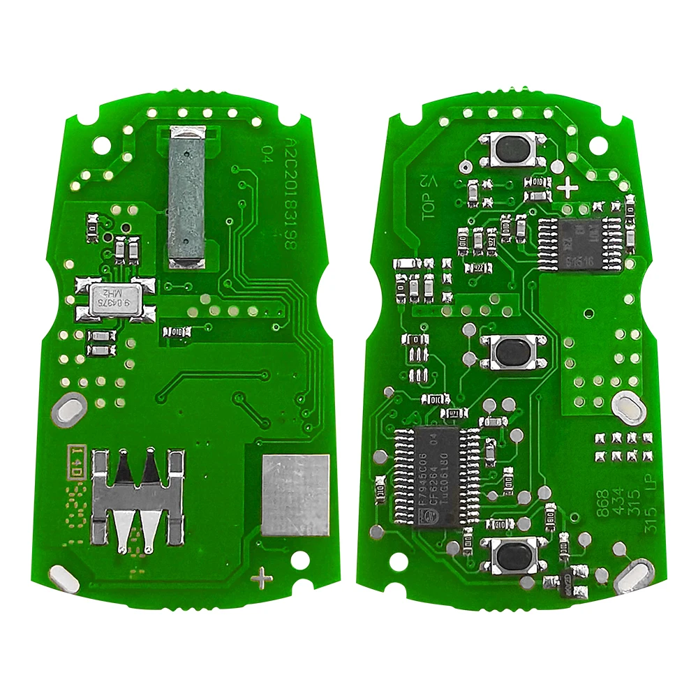 XNREKY Smart Key PCF7945 315Mhz /433/ 868MHz /315LP für BMW 1/3/5/7 Serie CAS3 X5 X6 z4 Auto Schlüssel KR55WK49127