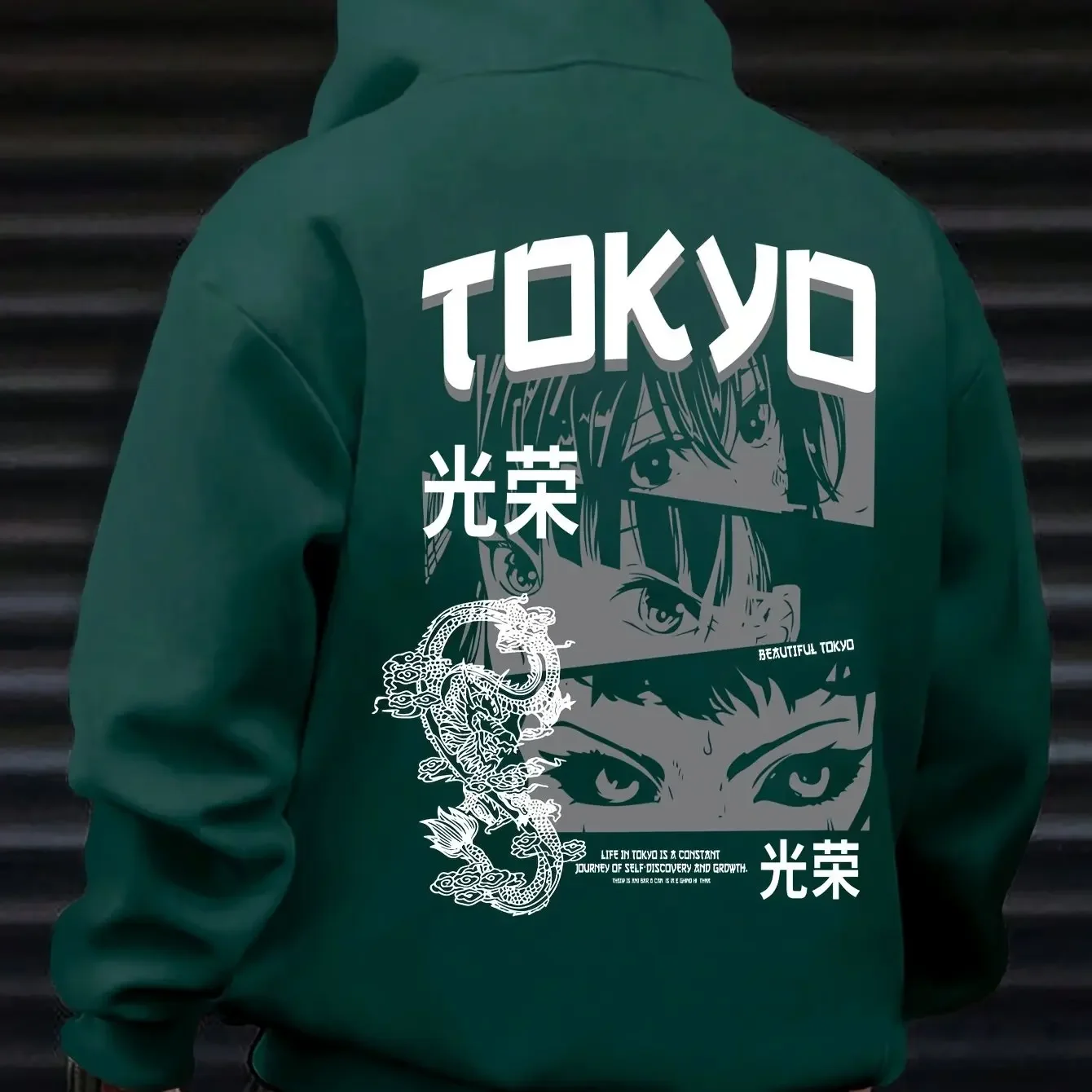 الرجال الخريف والشتاء الكرتون إلكتروني طباعة مقنعين الصوف البلوز تنوعا عارضة فضفاض هوديي