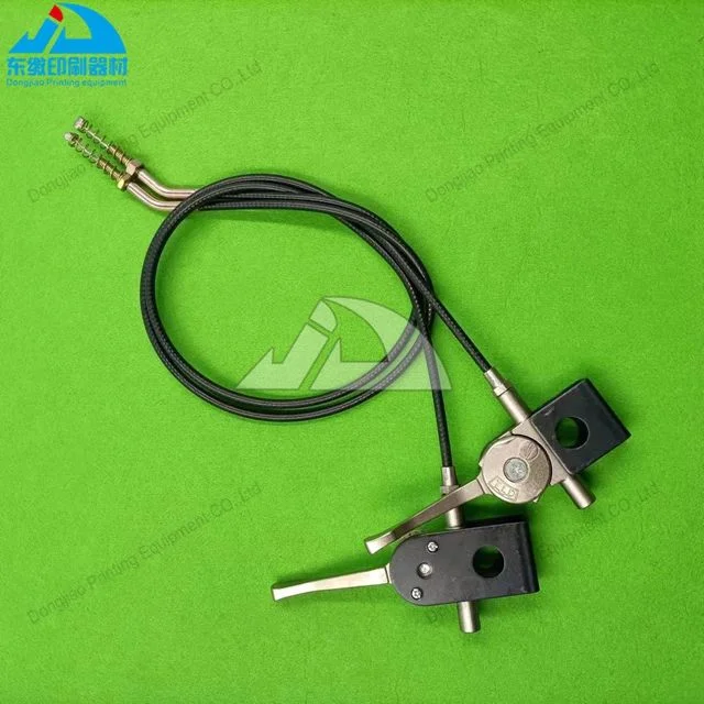 1 مجموعة (2 قطعة) كابل لرولاند 700 إعادة توجيه مصاصة كابل خط قطع غيار الماكينات اليسرى واليمنى نوعية جيدة كابل مصاصة #2