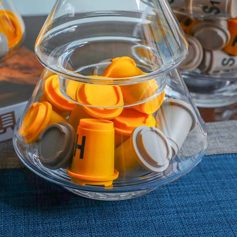 Transparent Glass Jar Christmas Tree Modeling Coffee Plastic Storage Jar Christmas Window Birthday Party Decorative Jar