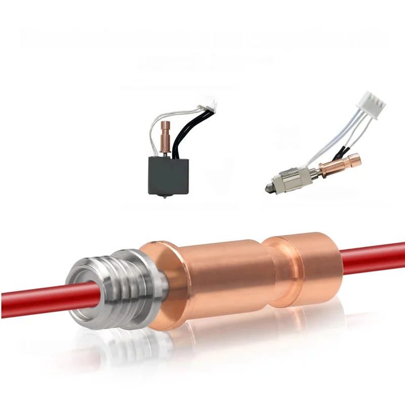 For Anycubic Kobra S1/S1C Heatbreak S1 Combo 3D Pinter Throat 320℃ All Metal Kobra S1 Heat Dissipation Block S1 Combo 3D Pinter