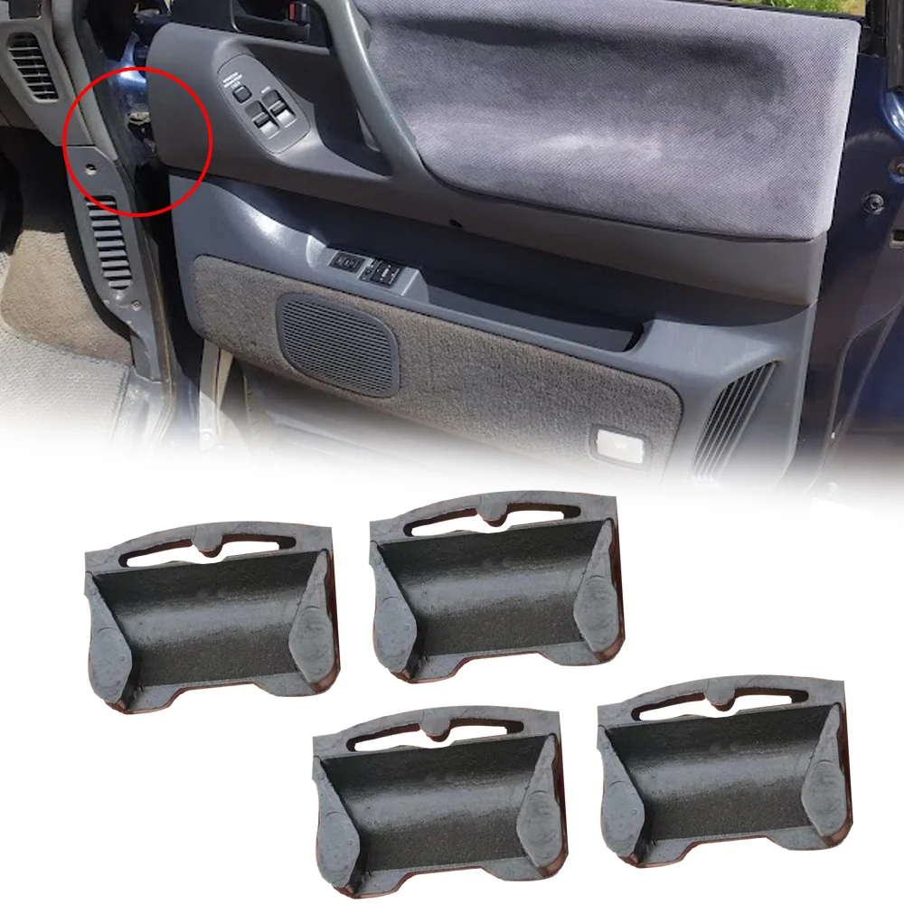 4x для передней двери для Toyota Estima Lucida 1990 - 2000 Tarago Estima Previa ремешок для проверки автомобильной двери Ремонтный комплект стопор амортизирующий зажим