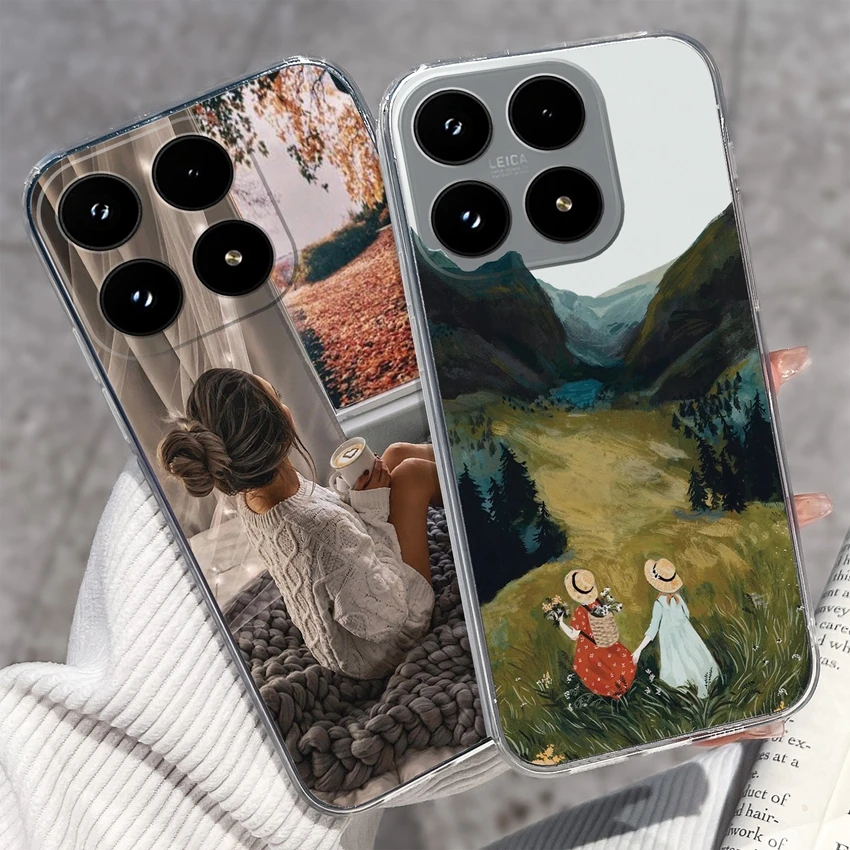 حافظة هاتف لهاتف Xiaomi 17 Pro Max أنماط ديزي جميلة غطاء حماية من السيليكون الشفاف لهاتف Xiaomi 17 17 Pro 17 Pro Max Coques #5