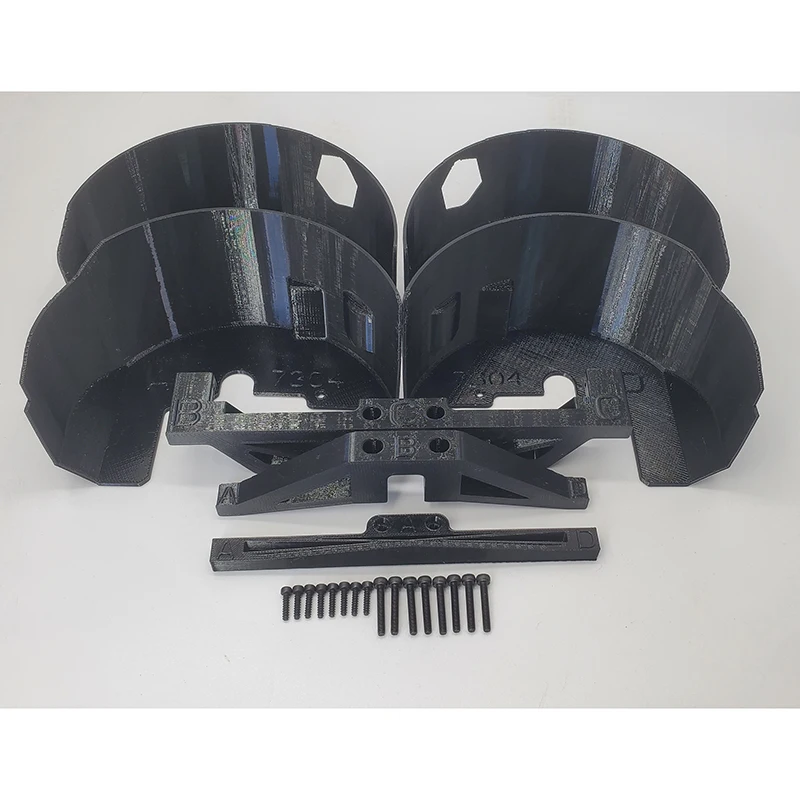 Front&Rear Fenders Wing Wheel Arch for 1/7 Hyper Go MJXRC 7304 POLO Remote Control Car Off-road High Speed RC Cars Truck