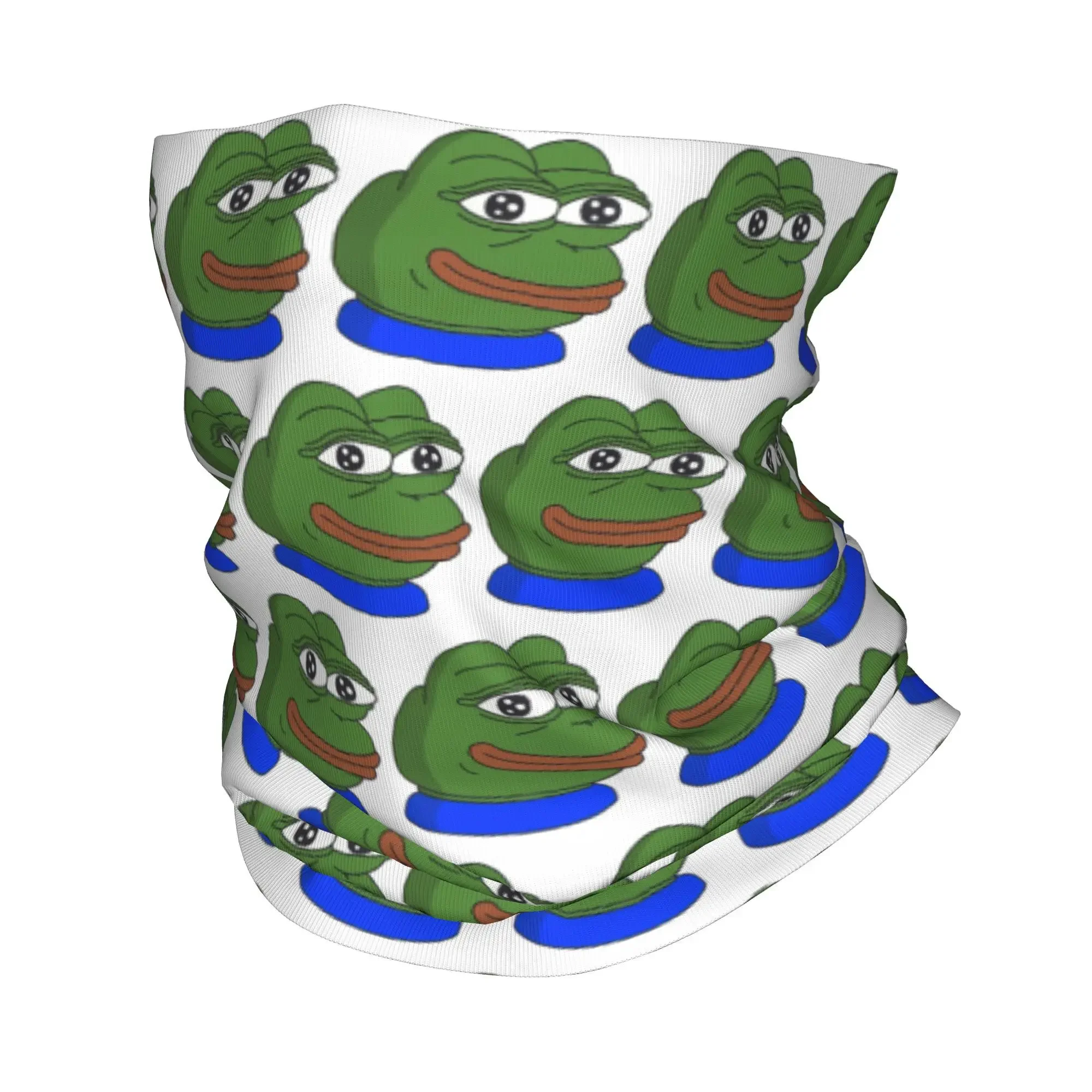 

Pepe The Frog Peepo Emote бандана на шею гетры с принтом волшебный шарф теплый головной убор для бега унисекс для взрослых весь сезон