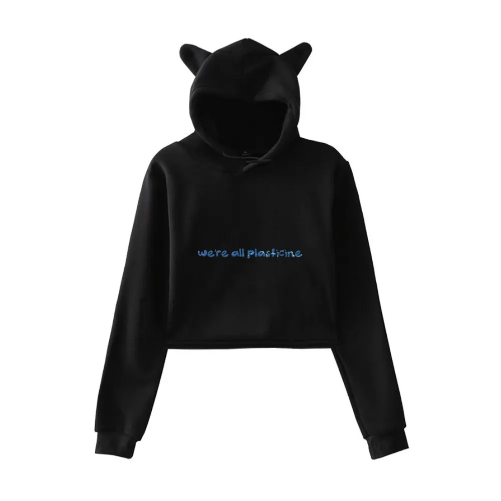 James Marriott Hoodie Vintage 90s Streetwear Merch Hoodies Sweatshirts for Girls Cat Ear Crop Fashion Sports Pullover