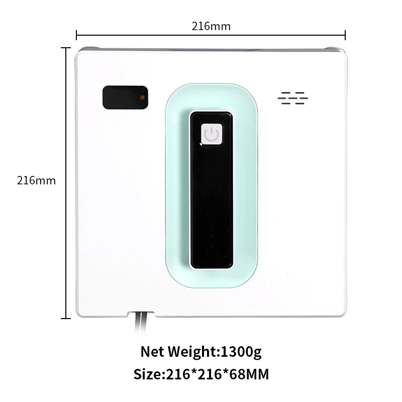 Smart Window Cleaning Robot Lightweight Electric Design for Multi-Surface Glass Washing OEM ODM Available for Household